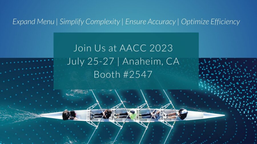 We are looking to meeting you at AACC booth #2547!